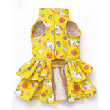 PawsIndia Unicorn Summer Dress For Pets - Yellow