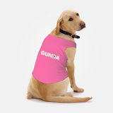 PawsIndia Sleeveless Printed Dog T-Shirt - Gunda