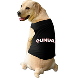 PawsIndia Sleeveless Printed Dog T-Shirt - Gunda