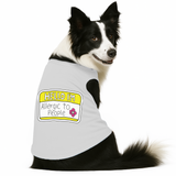 PawsIndia Sleeveless Printed Dog T-Shirt - Hello I'm Allergic To People