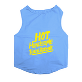 PawsIndia Sleeveless Printed Cat T-Shirt - Hot-Handsome-Hanikark