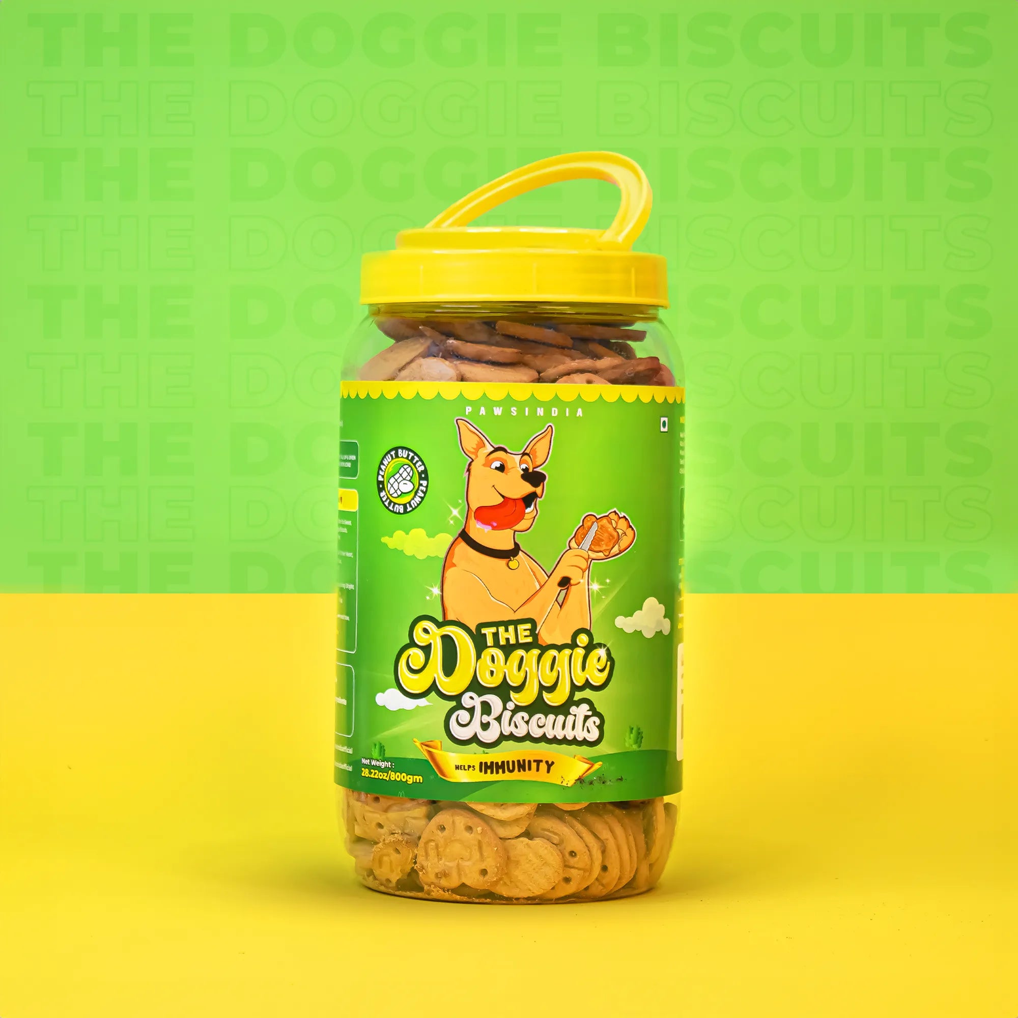 The Doggie Biscuits - Peanut Butter Flavour