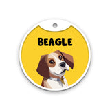 Customized Dog Id Tags - Beagle