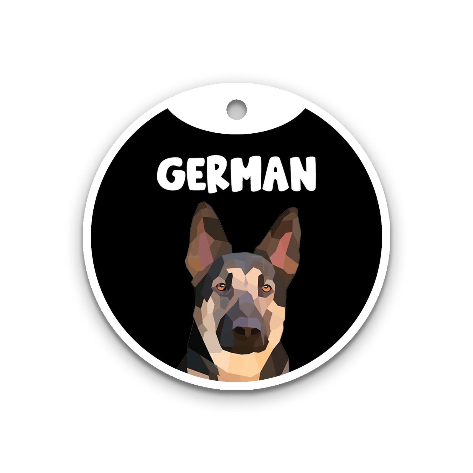 Customized Dog Id Tags - German Shepherd