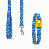 PawsIndia Ice-cream Candy Printed Collar & Leash Set for Dogs & Cats