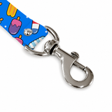 PawsIndia Ice-cream Candy Printed Collar & Leash Set for Dogs & Cats