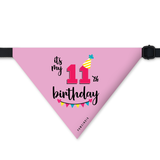 PawsIndia Customized Pet Bandana - It's My Barkday