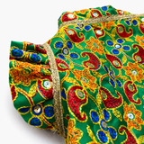 PawsIndia Traditional Green Maharaja Kurta for Cats – Limited Edition