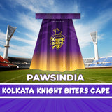 Pawsindia IPL Edition - Kolkata Knight Biters Dog Cape