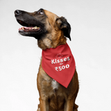 PawsIndia Pet Bandana - Kisses