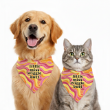 PawsIndia Pet Bandana - Little Miss Wiggle Butt