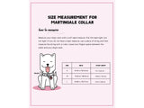Pets Way Martingale Collar - Wine & Peach