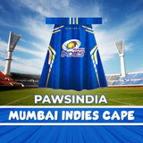 Pawsindia IPL Edition - Mumbai Indies Dog Cape