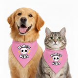 PawsIndia Pet Bandana - Mama's Girl - Pink