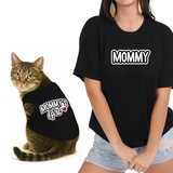 PawsIndia Signature Twinning Set – Parent & Cat - Mommy & Mommy's Girl - Black