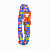 PawsIndia Crazy Monsters Printed Collar for Dogs & Cats