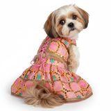 PawsIndia Traditional Desi Diva – Lehenga Choli Set For Dogs - Pink | Ethnic Festive Wear