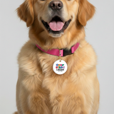 Customized Pet Id Tag - Oversized Lapdog