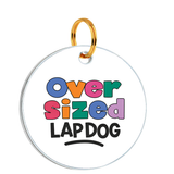 Customized Pet Id Tag - Oversized Lapdog
