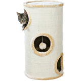 Trixie - Samuel 3-Storey Cat Tower (Beige,  36 X 70 cm)
