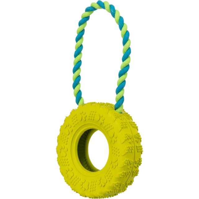 Trixie - Tire on a Rope (15/31 cm, Black)