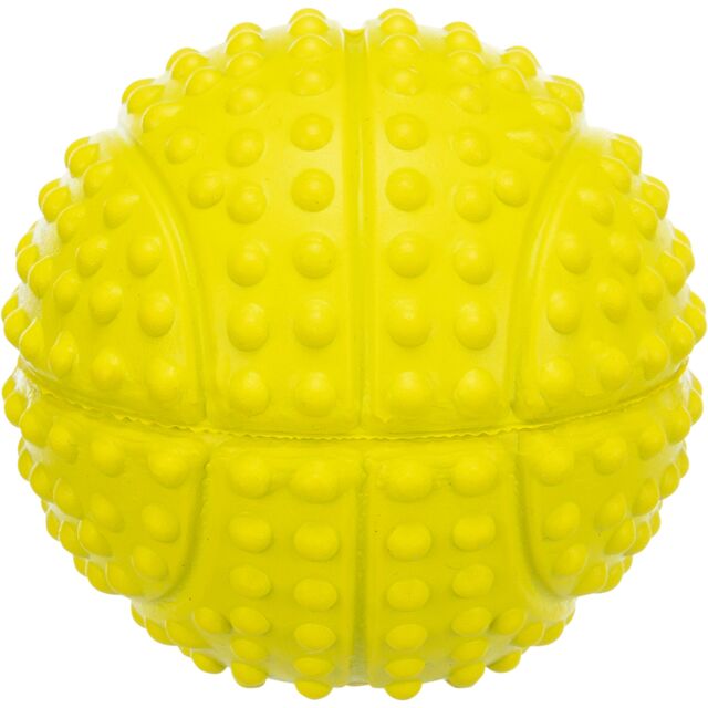 Trixie - Sport Ball in natural rubber with sound (7 cm)
