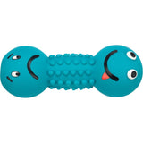 Trixie - Smiley Dumbbell with Motifs in Latex (19 cm)