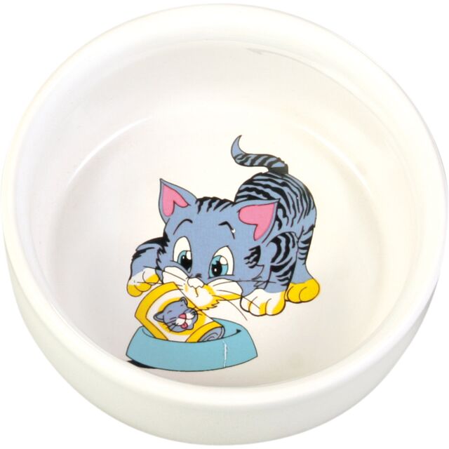 Trixie - Cat Ceramic Bowl 300 Ml
