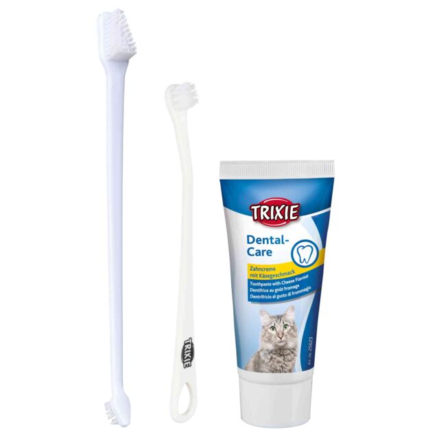 Trixie - Cats Dental Hygiene Set