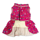 PawsIndia Traditional Rose Pink Princess Dress for Cats - Limited Edition
