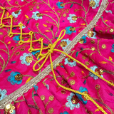 PawsIndia Traditional Rose Pink Princess Dress for Cats - Limited Edition