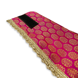 PawsIndia Traditional Royal Brocade Tuxedo For Pets - Pink | Ethnic Festive Wear