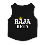 PawsIndia Sleeveless Printed Dog T-Shirt - Raja Beta