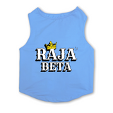 PawsIndia Sleeveless Printed Dog T-Shirt - Raja Beta