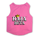 PawsIndia Sleeveless Printed Dog T-Shirt - Raja Beta