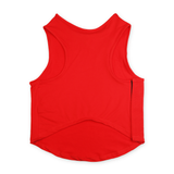 PawsIndia Sleeveless Printed Dog T-Shirt - Friendly