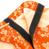 Pawsindia Traditional  Royal Zari Kurta For Cats - Orange