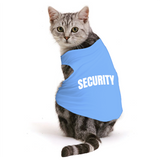 PawsIndia Sleeveless Printed Cat T-Shirt - Security