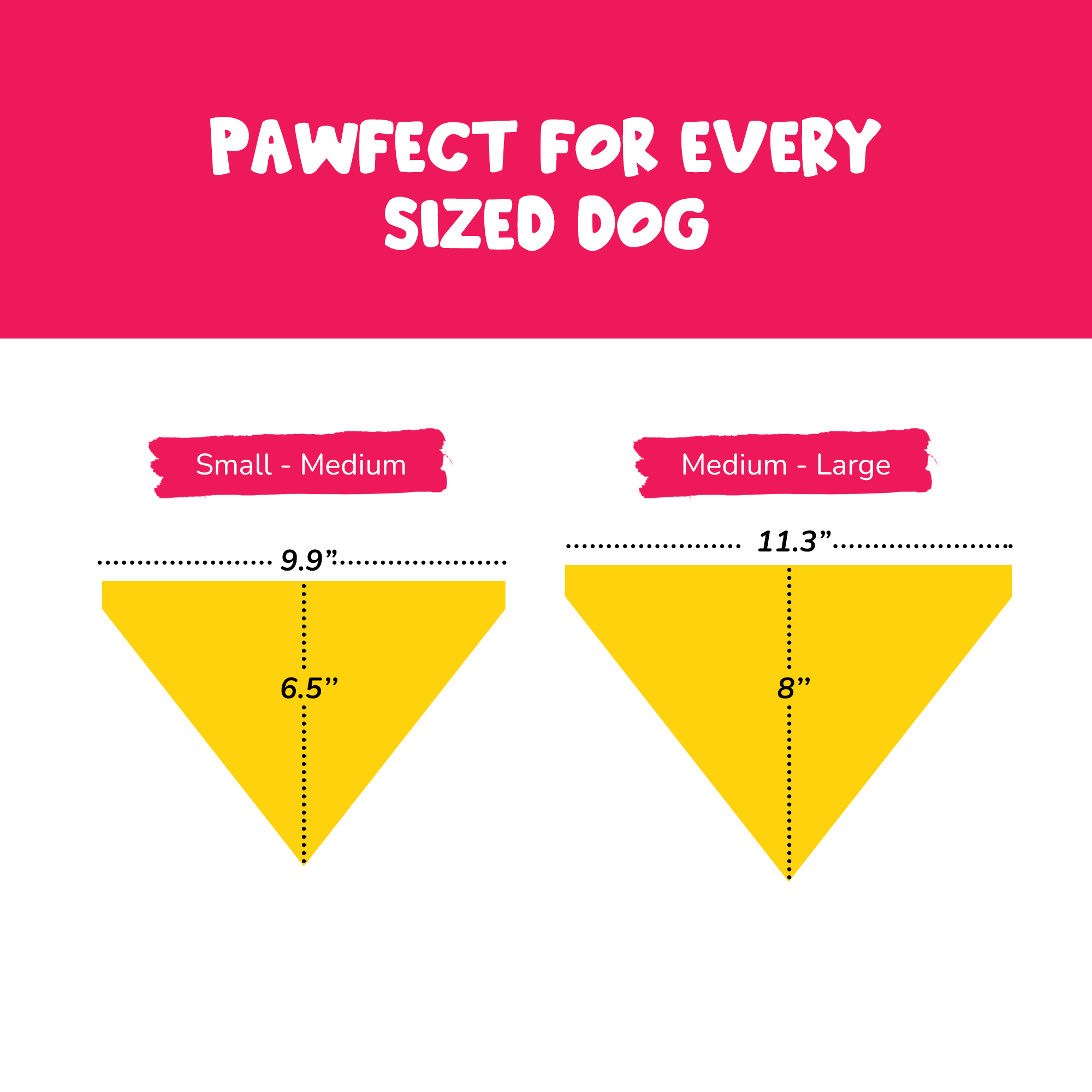 PawsIndia Customized Dog Bandana - Mix Dog Breeds Print