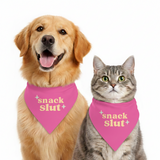 PawsIndia Pet Bandana - Snack Slut