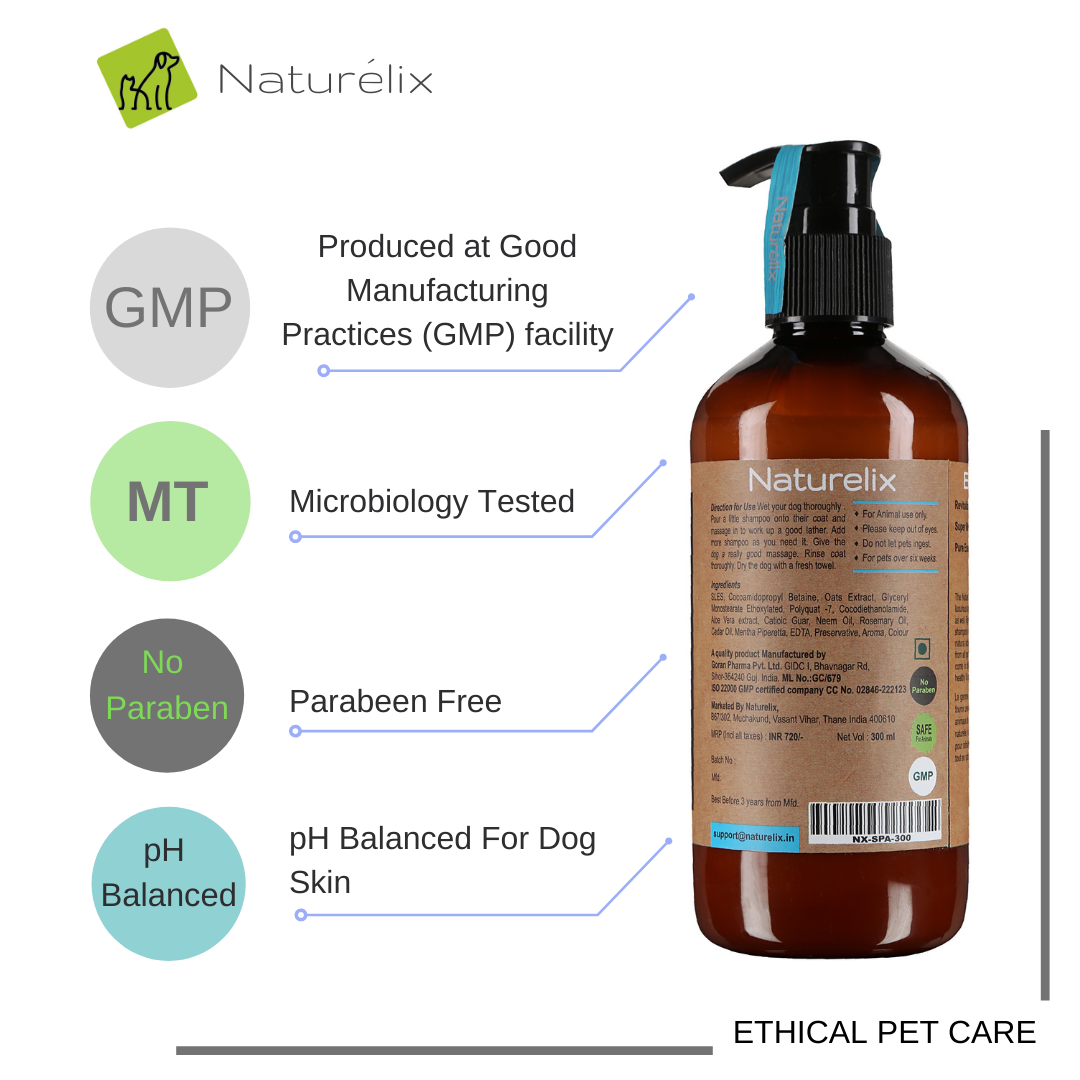 Naturelix SPA CARE Dog Shampoo & Natural Conditioner