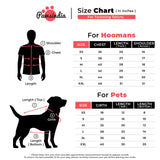 PawsIndia Signature Twinning Set – Parent & Pup - Mommy & Mommy's Boy - Black