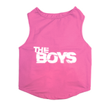 PawsIndia Sleeveless Printed Dog T-Shirt - The Boys