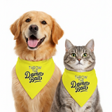 PawsIndia Pet Bandana - Throw The Damn Ball