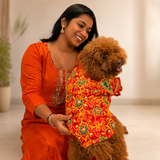 PawsIndia Traditional Red Maharaja Kurta for Dogs – Limited Edition