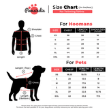 PawsIndia Signature Twinning Set – Parent & Pup - Mommy & Mommy's Girl - Black