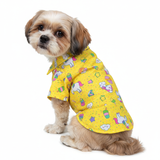 PawsIndia Unicorn Summer Shirt For Pets - Yellow