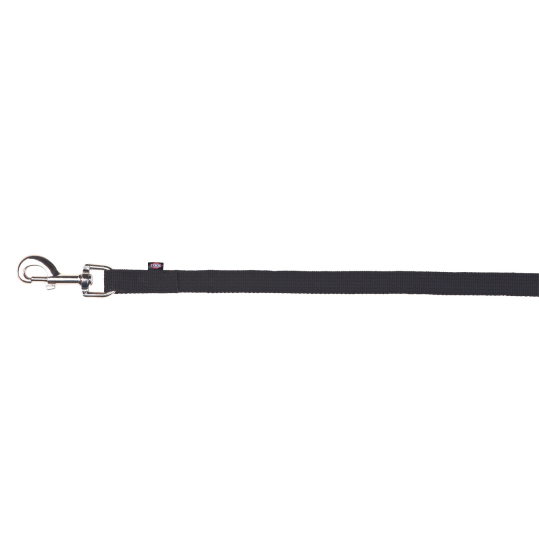 Trixie Tracking Leash with Flat Strap - Black