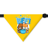 PawsIndia Dog Bandana - BFF