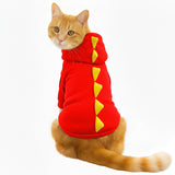 PawsIndia Limited Edition Dog & Cat Hoodie - Dinosaur Pattern